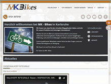 Tablet Screenshot of mkbikes.de